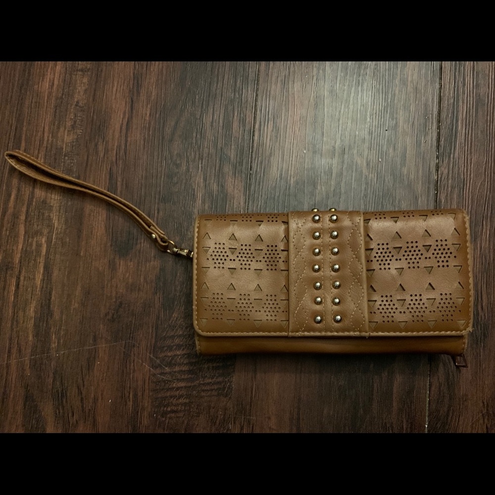 Buckle Wristlet Wallet